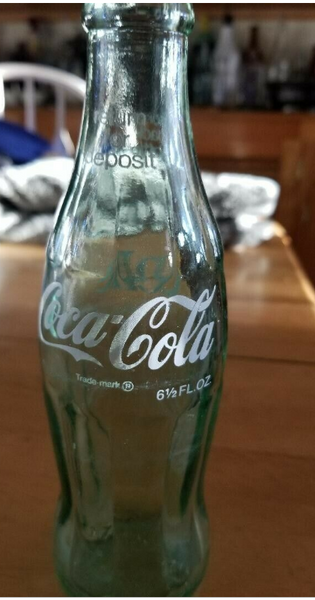 Vintage Coca Cola Bottle 6.5oz