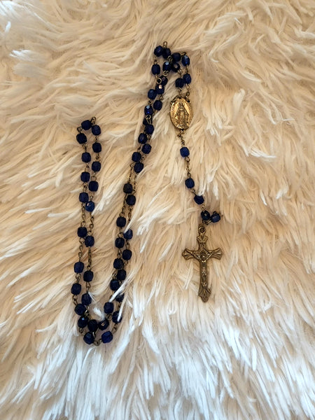 Blue Rosary