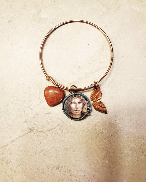 Goldstone Goddess Bracelet