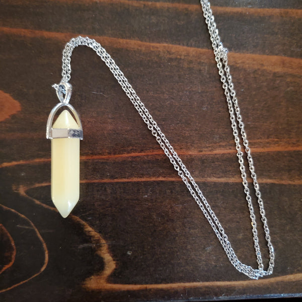 Yellow Calcite Necklace