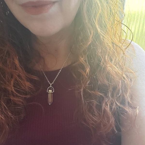 Clear Quartz Necklace