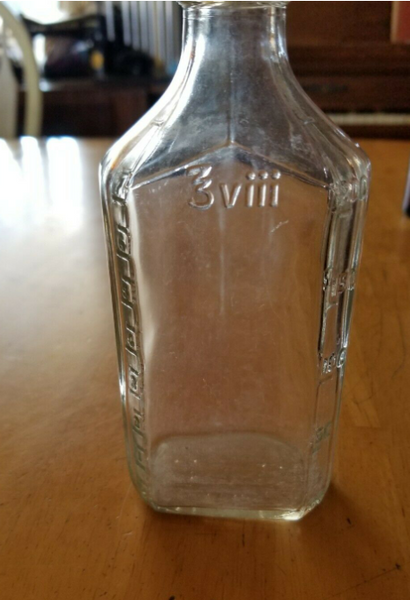 Antique Vintage Apothecary Bottle