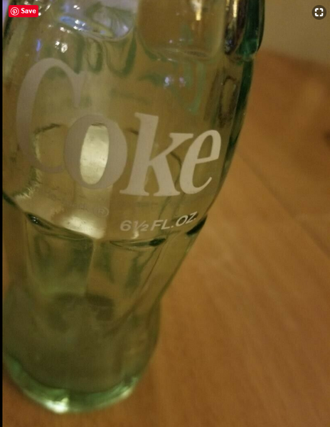 Vintage Coke Coca-Cola Bottle embossed with Cameron, Texas on bottom