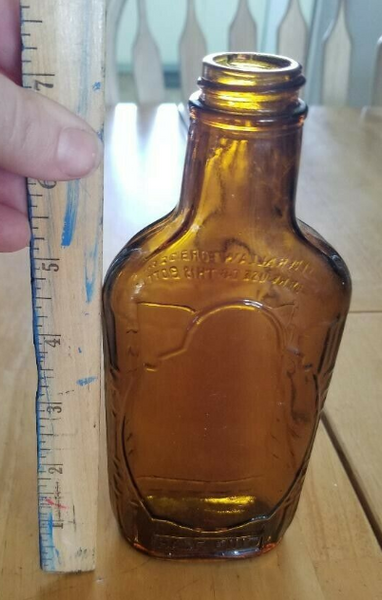 Old Whiskey half pint bottle