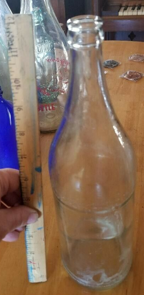 Rare Vintage 1930s Canada Dry Club Soda Glass Bottle