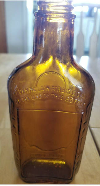 Old Whiskey half pint bottle