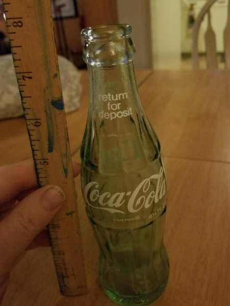 Vintage Coke Coca-Cola Bottle embossed with Cameron, Texas on bottom