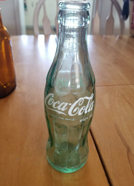 Vintage coca cola bottle Jennings LA 61/2 ounces
