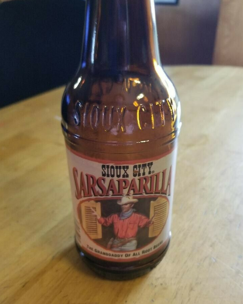 Sioux City Sasparilla bottle