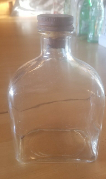 Vintage Turpentine Bottle with original cap