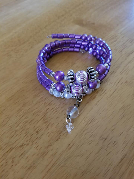 Purple Wrap Bracelet
