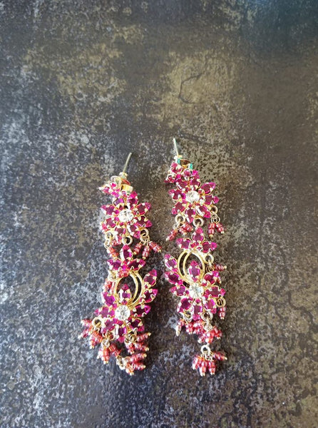 Fancy Pink Earrings