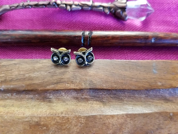 Owl Stud Earrings