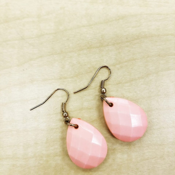 Simple Pink Earrings