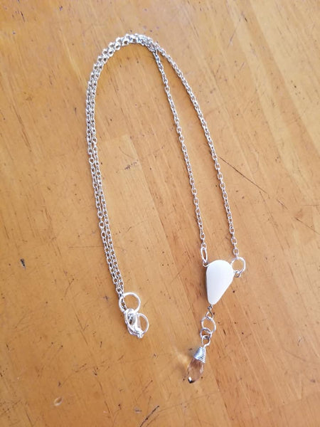 Howlite Drop Necklace