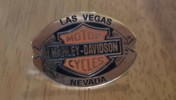 vintage Harley Davidson Las Vegas lapel pin